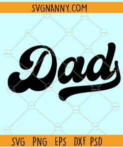 Dad retro SVG