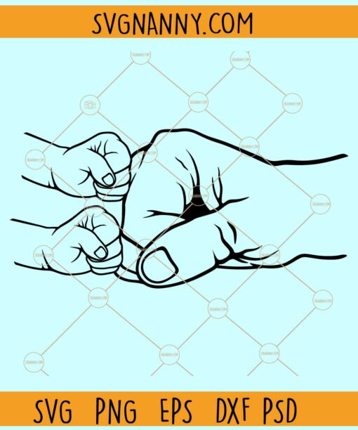 Fist bump fathers day svg