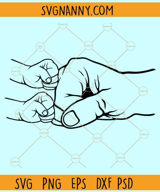 Fist bump fathers day svg