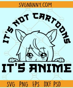 It's not cartoons its Anime svg