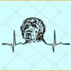 Labradoodle Ekg svg