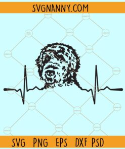 Labradoodle Ekg svg