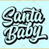 Santa baby svg