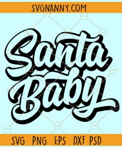 Santa baby svg