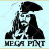 A Mega Pint Johnny Depp svg