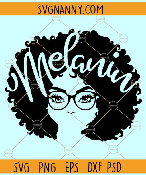 Afro melanin svg