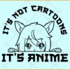 It's not cartoon it's Anime svg
