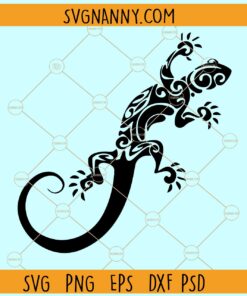 Lizard mandala svg