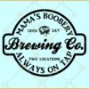 Mama boobery brewing company SVG