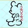 Mickey Mouse 2022 svg