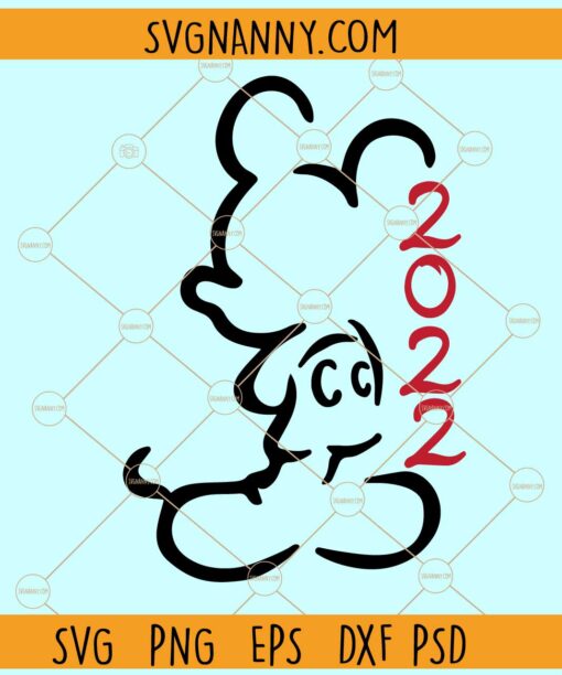 Mickey Mouse 2022 svg