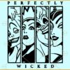 Perfectly Wicked Villains SVG