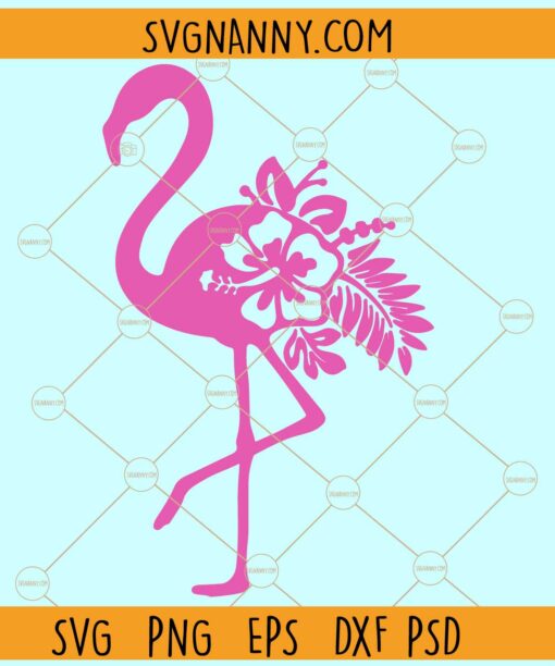 Pink Flamingo SVG