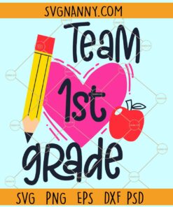 Team first grade svg