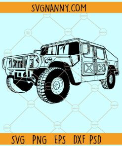 US army Humvee svg