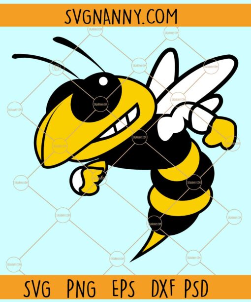 Yellow Jacket hornet svg