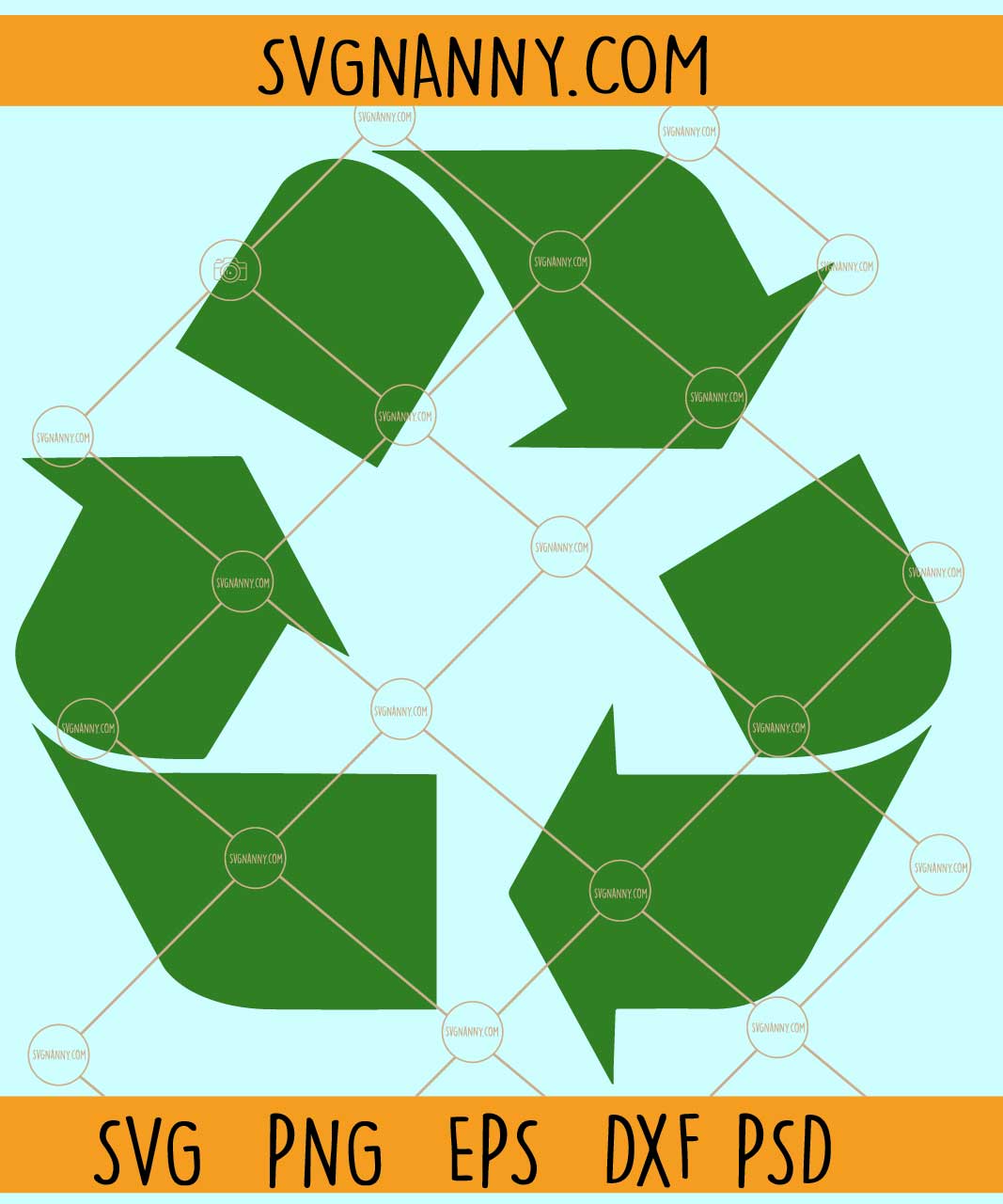 Recycle symbol svg, recycle bin svg, recycle logo svg, cricut recycle symbol svg