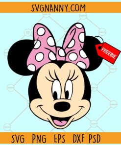 Smiling Minnie Mouse svg free, Disney Minnie svg free, Minnie mouse svg free