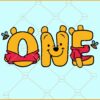 1st Birthday Winnie the Pooh SVG, Winnie The Pooh 1st Birthday PNG, Happy Birthday svg svg