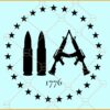 2A 1776 SVG, 2A 1776 Design SVG, Second Amendment Svg, 2nd Amendment Svg