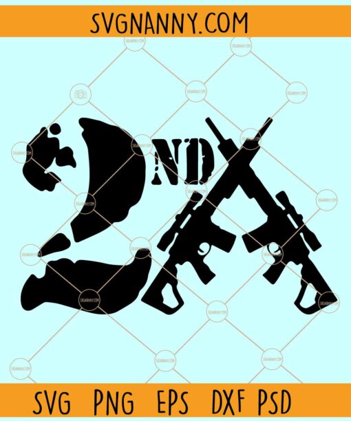 2A second Amendment SVG, 2A SVG, 2nd amendment SVG