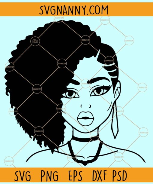 African American lady SVG, Black woman SVG, Black Girl Magic SVG, Black Lives Matter svg