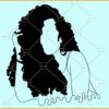 Afro Queen diva SVG