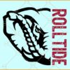 Alabama Roll Tide Elephant Football SVG, Alabama Roll Tide svg, Alabama Roll Tide Football svg