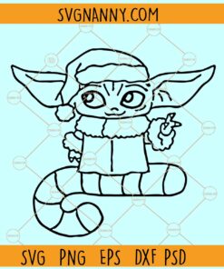 Baby Yoda Christmas SVG, Yoda Christmas svg, Yoda svg, Christmas svg