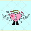 Bad bunny cupid SVG, Benito San Valentin svg , Un San Valentin Sin Ti Svg