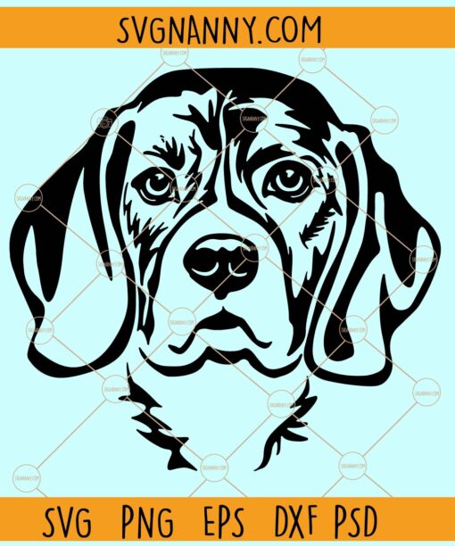 Beagle dog breed SVG, Beagle dog SVG, Beagle Illustration svg, Beagle Drawing SVG