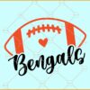 Bengals Football SVG