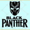 Black Panther SVG, Wakanda Forever svg, Black Panther svg, T'Challa face svg
