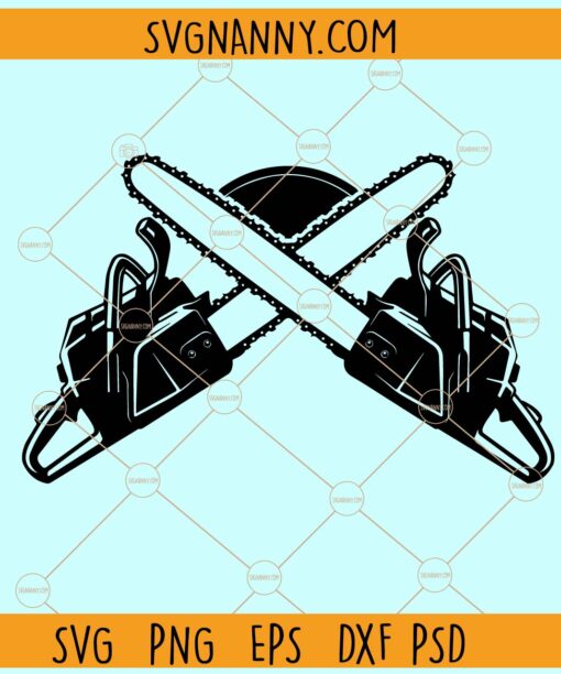 Chainsaw Lumberjack Scene SVG, Chainsaw Logo SVG, Chainsaw SVG, Lumberjack Svg