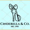 Cinderella & Co SVG, Cinderella & Co Est. 1950 svg, Mouse SVG, Family Vacation Trip SVG