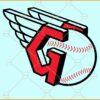 Cleveland Guardians SVG, Cleveland Baseball Svg, Cleveland Baseball png, Cleveland Svg