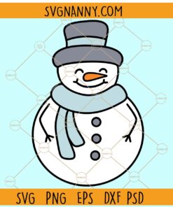 Cute snowman SVG, Snowman Shirt Svg, Pretty Snowman SVG, Funny Christmas svg