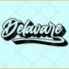 Delaware City Letter Prints SVG