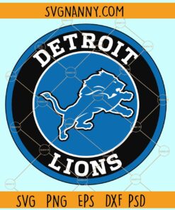 Detroit Lions svg, Detroit Football Svg file, Detroit Football Svg, Detroit Mascot Svg