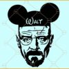 Disney Walter White SVG, Mickey Ears SVG, Family Vacation SVG, Family Vacation png