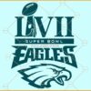 Eagles Super Bowl 2023 SVG, Super bowl 2023 logo SVG, super bowl svg SVG