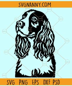 English Springer Spaniel SVG, English Springer Spaniel Dog Lovers svg, Dog Svg