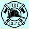 Fire Department Logo svg, Maltese Cross Svg, Fireman Svg, Fire Fighter svg, Fire Department Svg