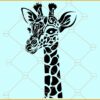 Giraffe Mandala SVG, mandala svg, giraffe intricate svg, zoo animal svg