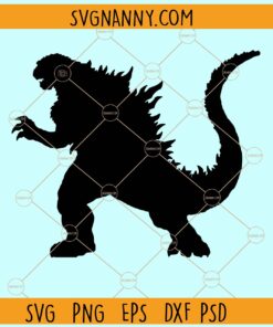 Godzilla svg, Godzilla Silhouette svg, Godzilla Clip Art svg file, monster svg