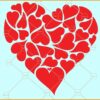 Heart of hearts SVG, Heart svg, Valentines Day svg, Heart of Hearts clipart svg