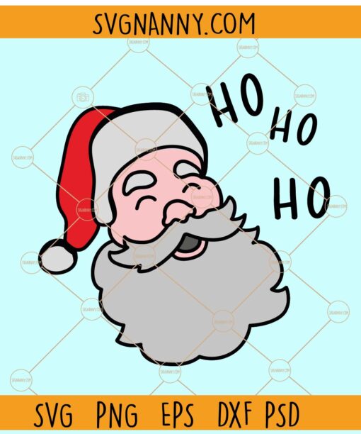 Ho Ho Ho Santa Claus svg, Santa svg, Merry Christmas svg, Christmas shirt svg