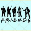 Horror movie Friends SVG, Halloween svg, Horror Friends SVG