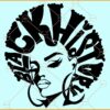 I am black history afro woman SVG, Black woman svg, Juneteenth svg, Black History svg