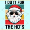 I do it for the Hos vintage Santa SVG, Retro Christmas svg, Santa face svg, Merry Christmas svg file